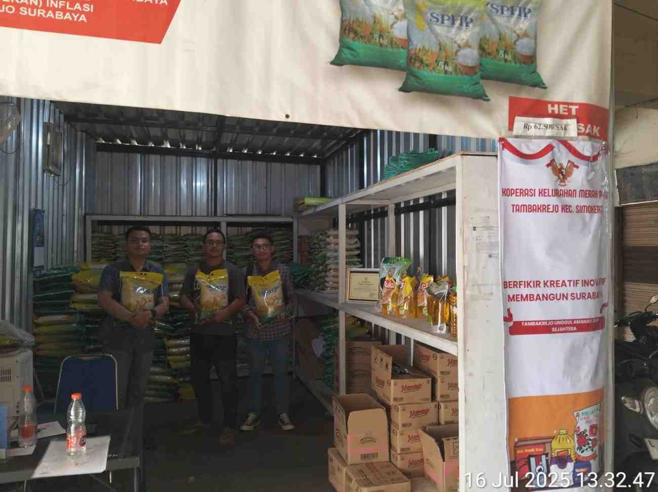 KOPERASI KELURAHAN MERAH PUTIH TAMBAKREJO KECAMATAN SIMOKERTO